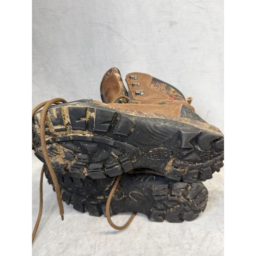 Northside Snow Boots Mens Size 10.5 Brown Camo Waterproof Thinsulate‎ Hunting